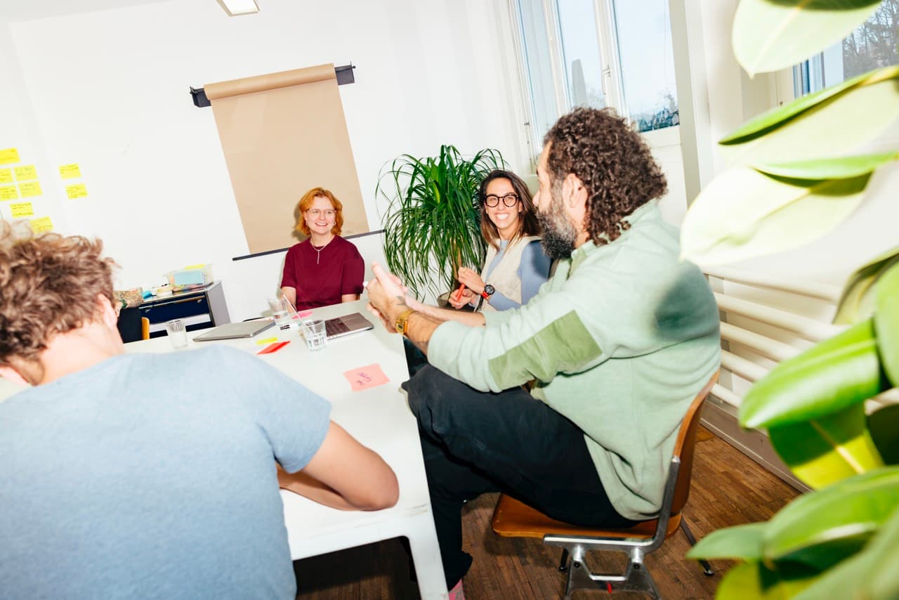 UX Team von Zeilenwerk in einem Workshop